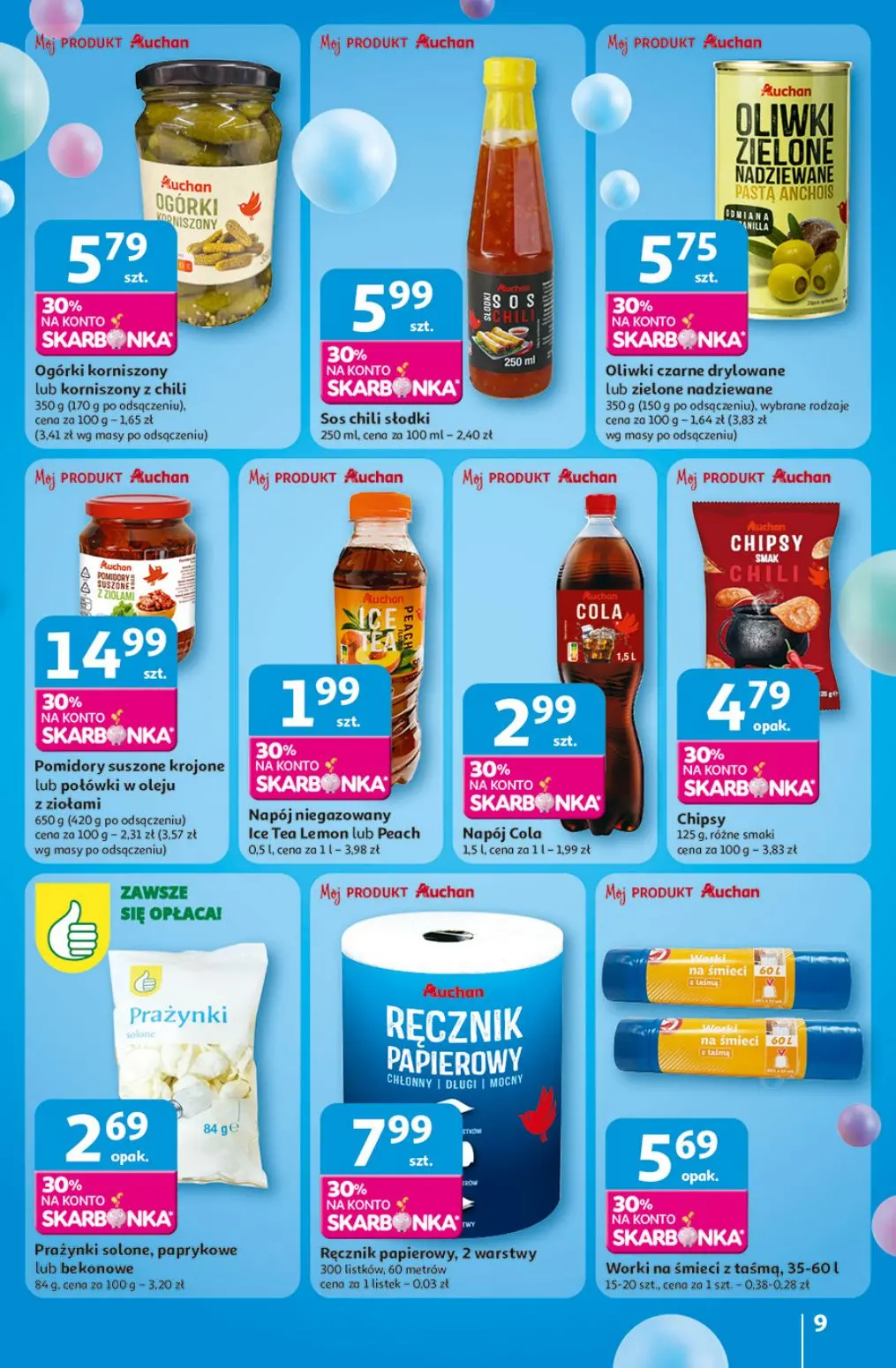 gazetka promocyjna Auchan Pewność niskich cen - Strona 9