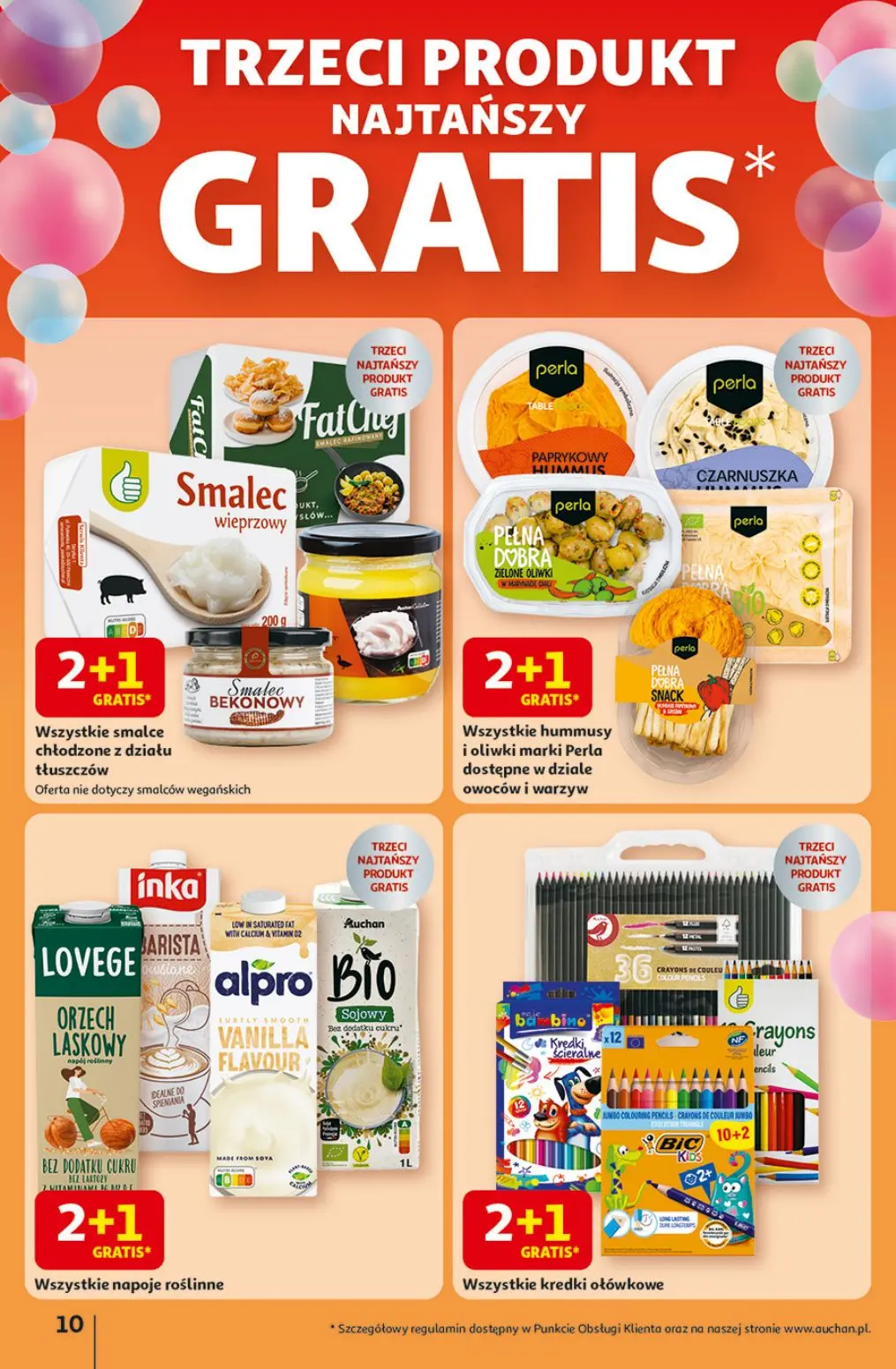 gazetka promocyjna Auchan Pewność niskich cen - Strona 10