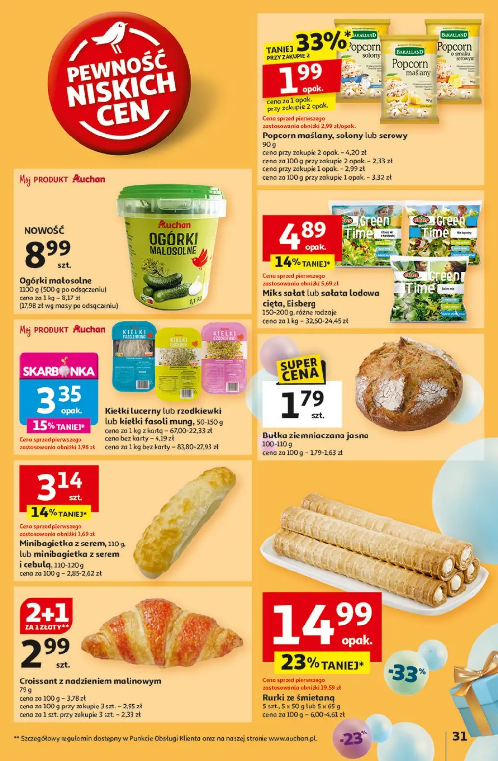 gazetka promocyjna Auchan Pewność niskich cen - Strona 33