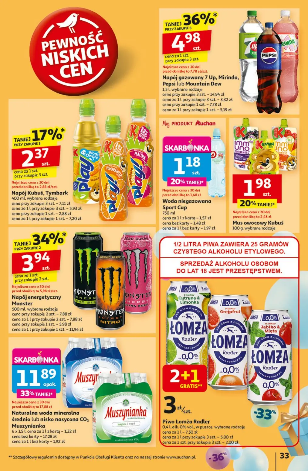 gazetka promocyjna Auchan Pewność niskich cen - Strona 35