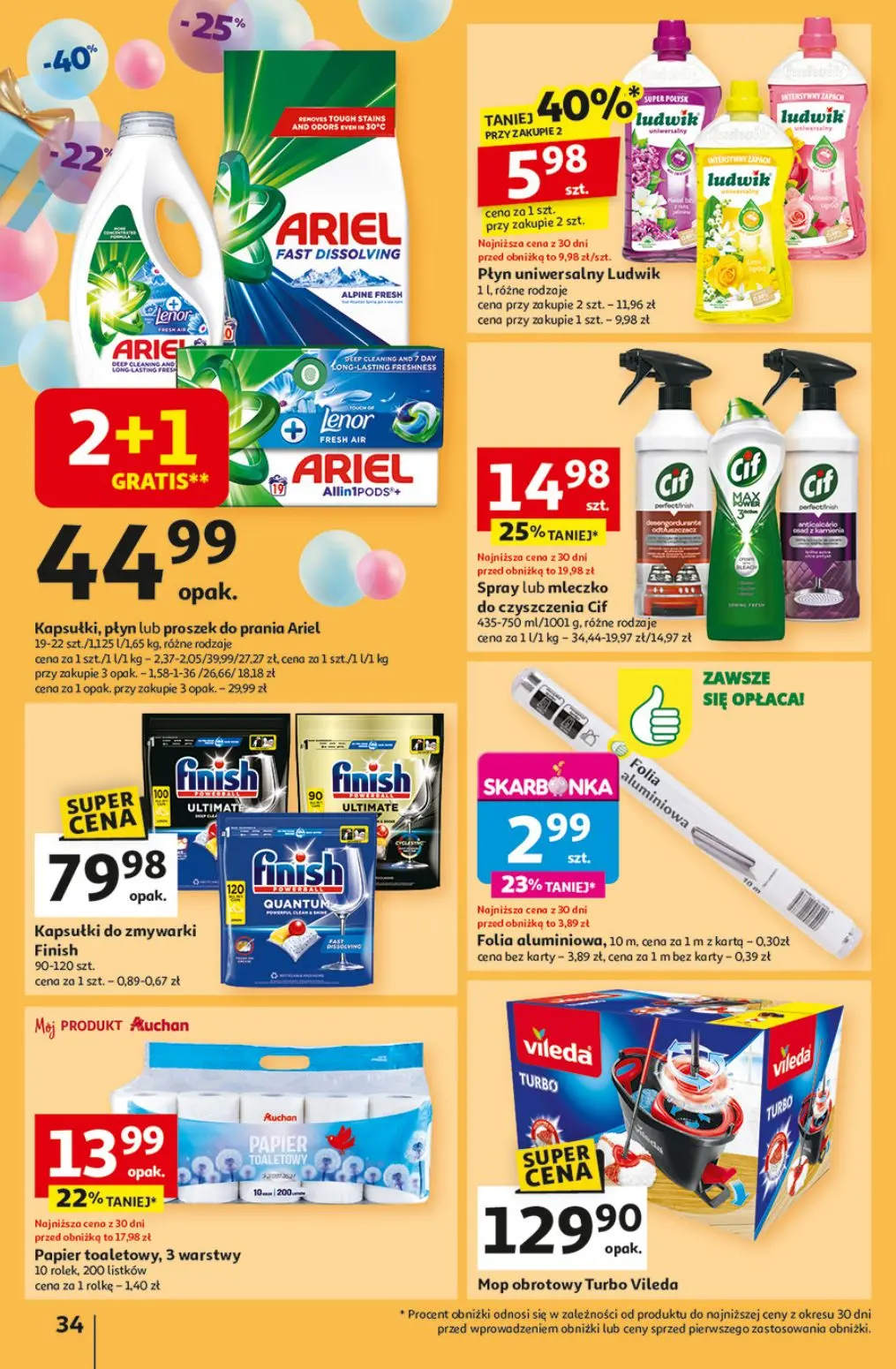 gazetka promocyjna Auchan Pewność niskich cen - Strona 36
