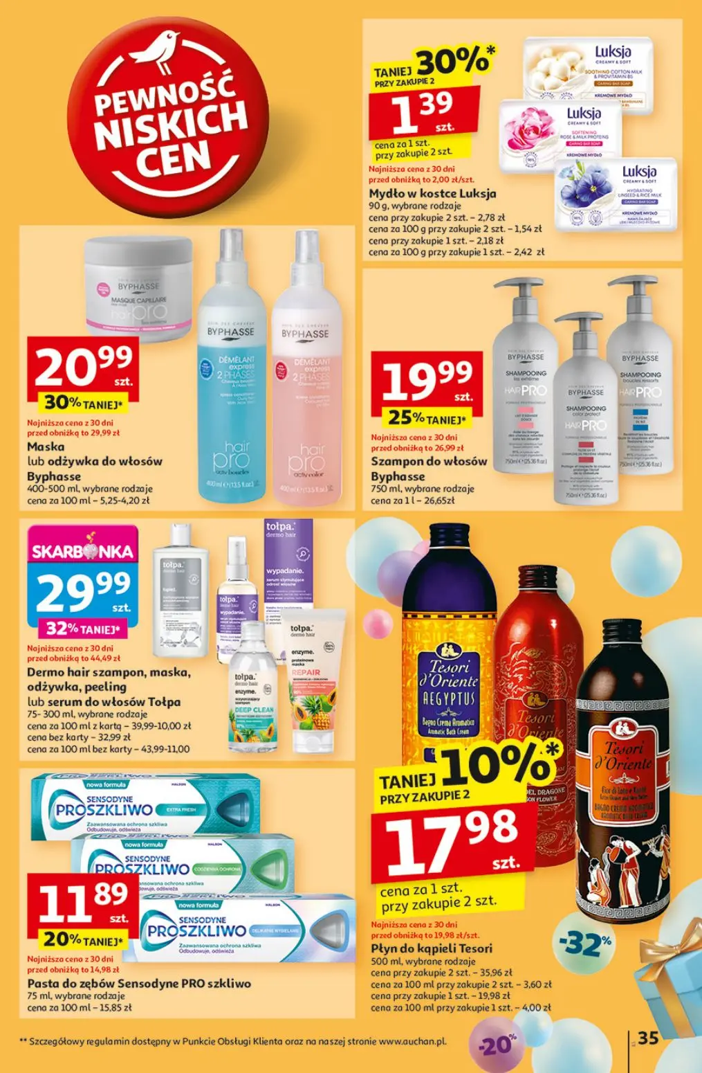 gazetka promocyjna Auchan Pewność niskich cen - Strona 37