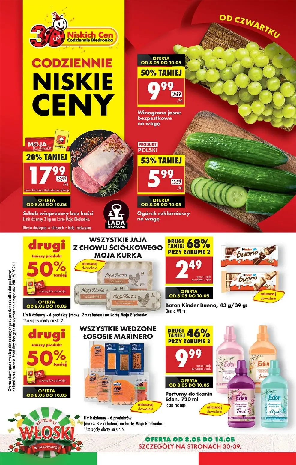 gazetka promocyjna Biedronka Od czwartku. Lata tradycyjna - Strona 1