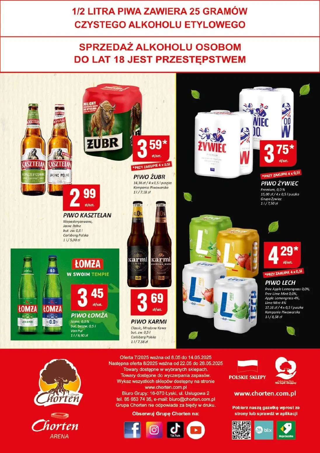 gazetka promocyjna Chorten Łódzkie - minimarket - Strona 4
