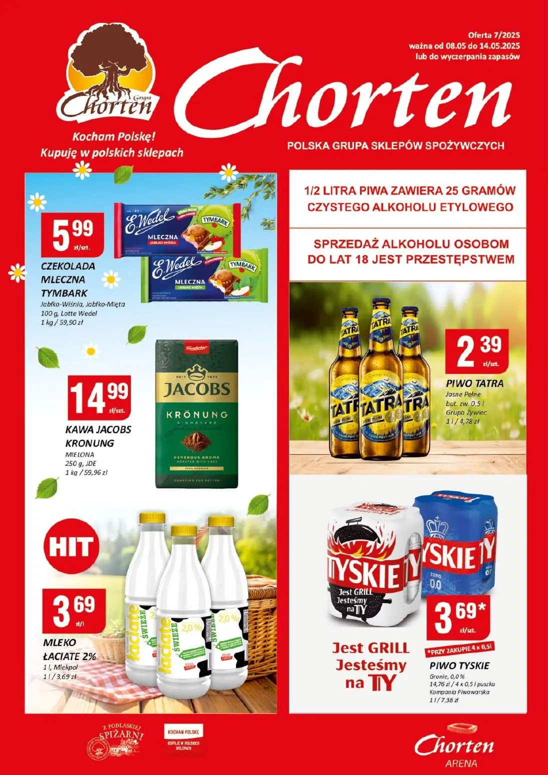 gazetka promocyjna Chorten Podlaskie - minimarket - Strona 1