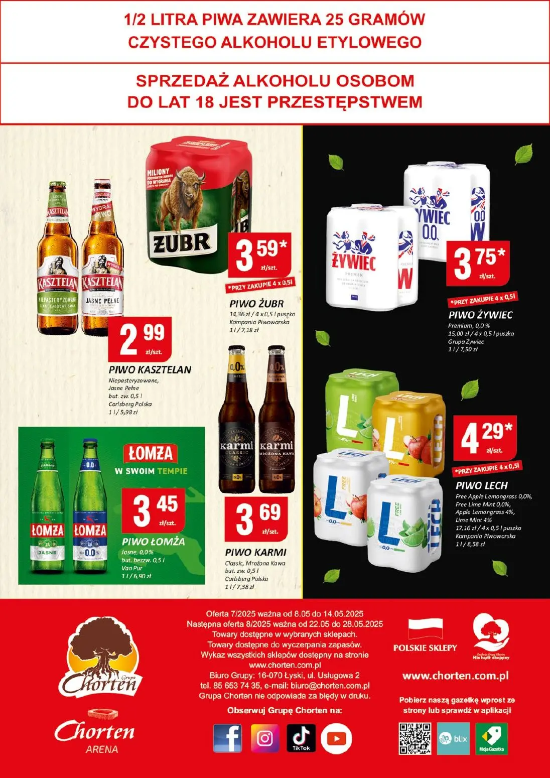 gazetka promocyjna Chorten Podlaskie - minimarket - Strona 4