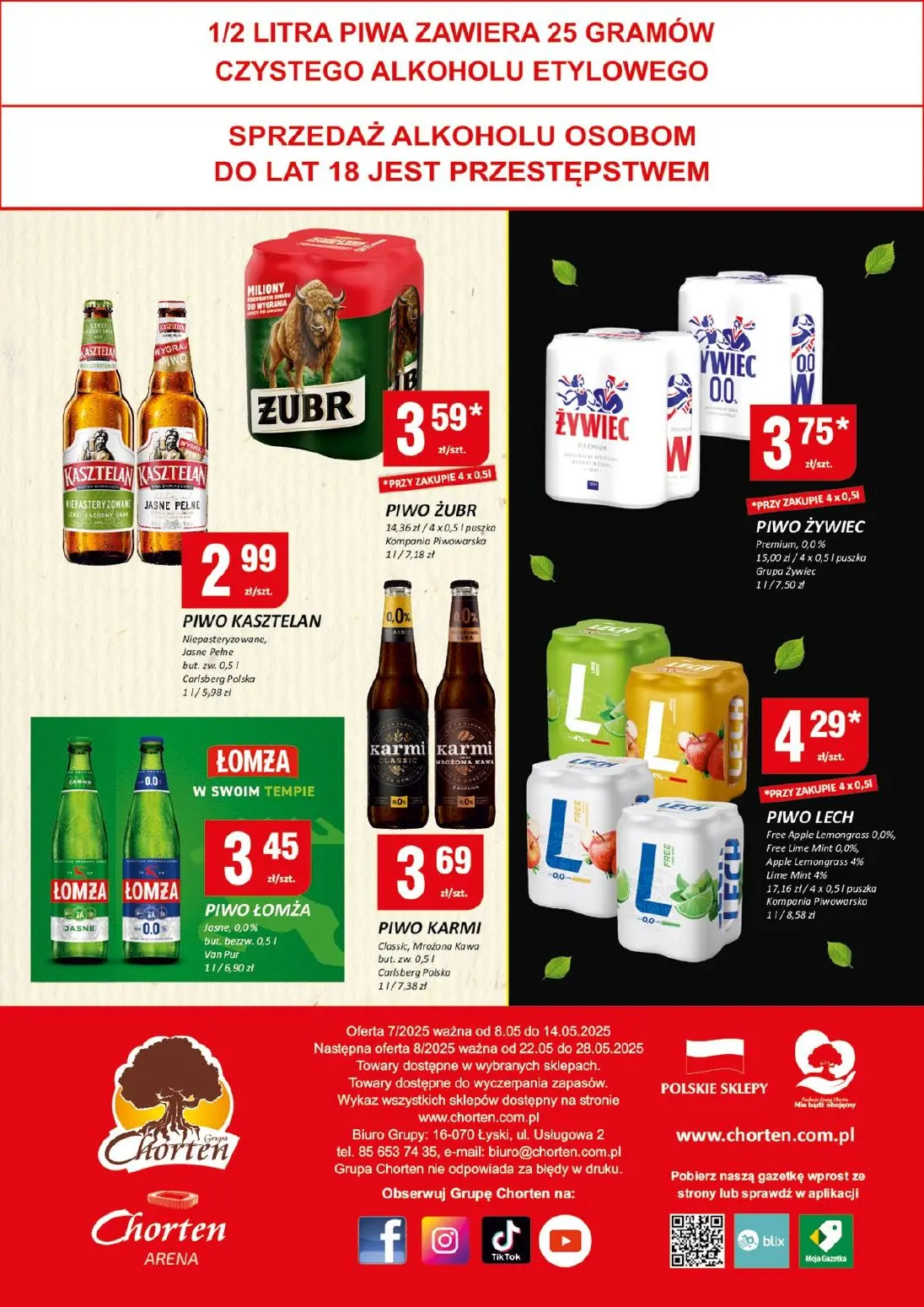 gazetka promocyjna Chorten Lubelskie - minimarket - Strona 4