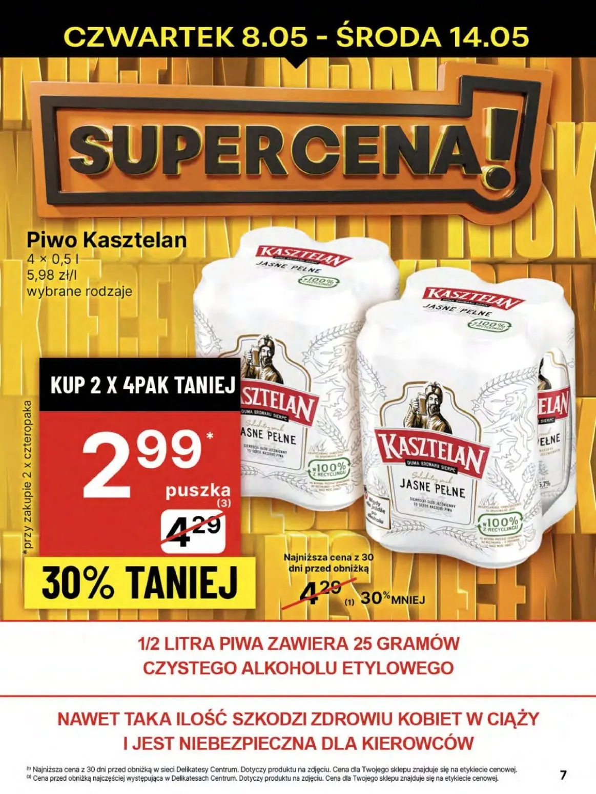 gazetka promocyjna Delikatesy Centrum Od czwartku - Strona 7