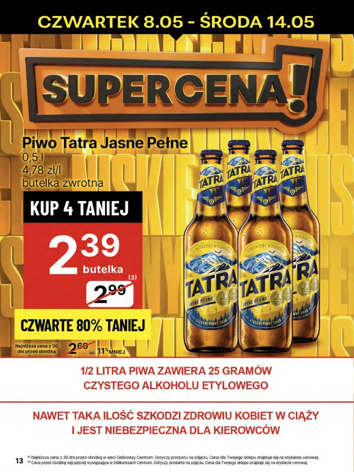 gazetka promocyjna Delikatesy Centrum Od czwartku - Strona 13