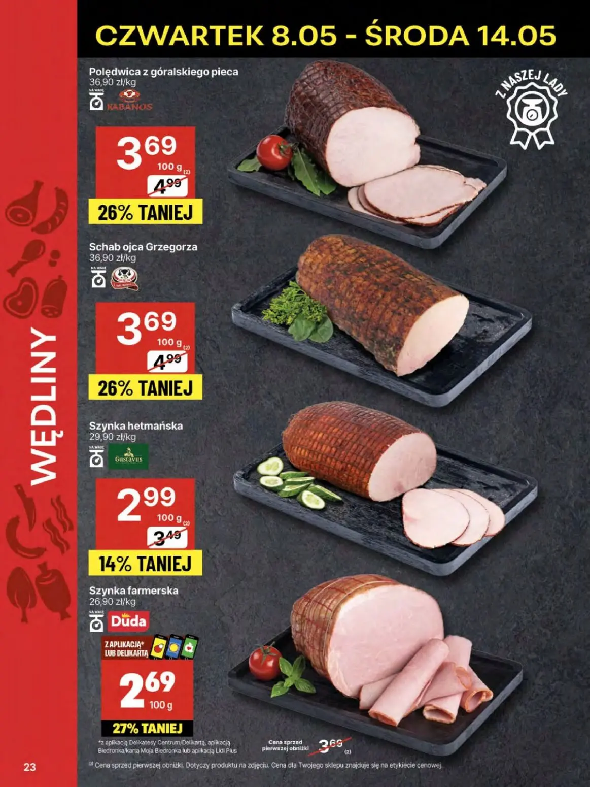 gazetka promocyjna Delikatesy Centrum Od czwartku - Strona 23