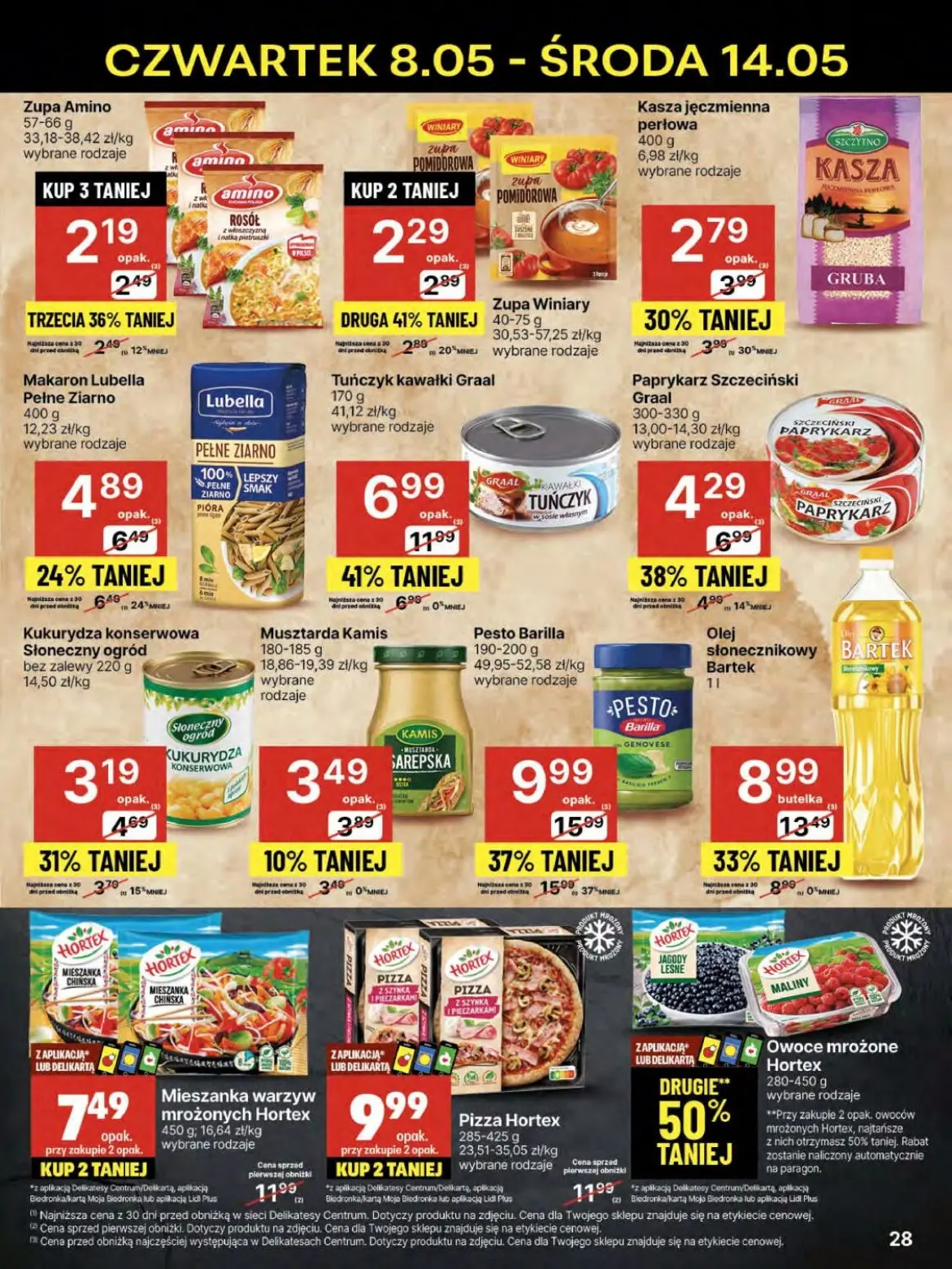 gazetka promocyjna Delikatesy Centrum Od czwartku - Strona 28