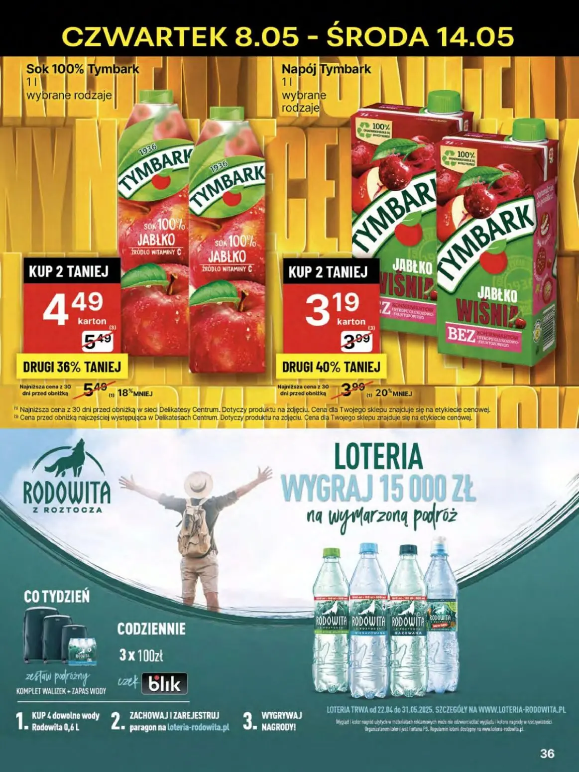 gazetka promocyjna Delikatesy Centrum Od czwartku - Strona 36