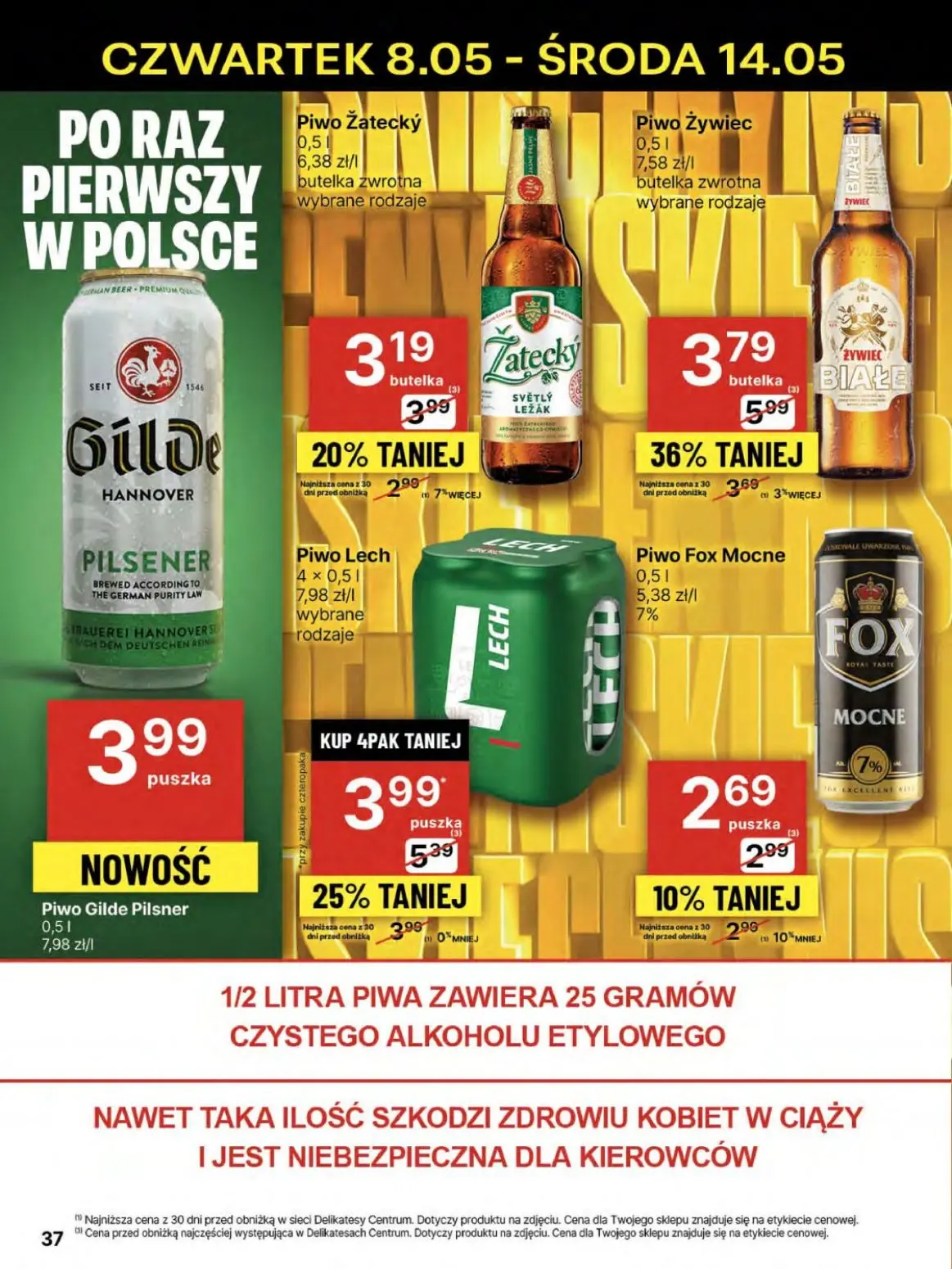 gazetka promocyjna Delikatesy Centrum Od czwartku - Strona 37