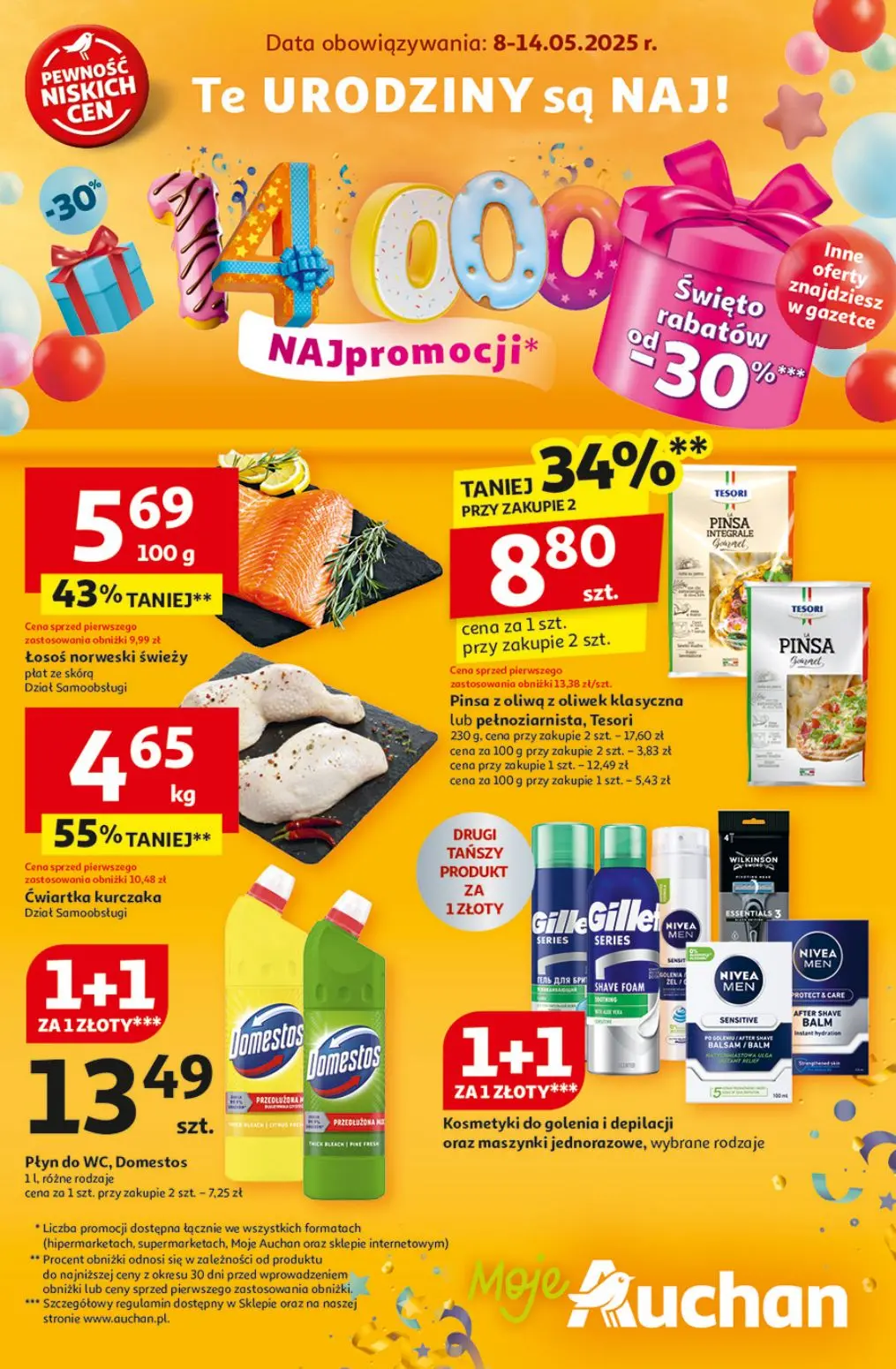 gazetka promocyjna Moje Auchan Pewność niskich cen - Strona 1