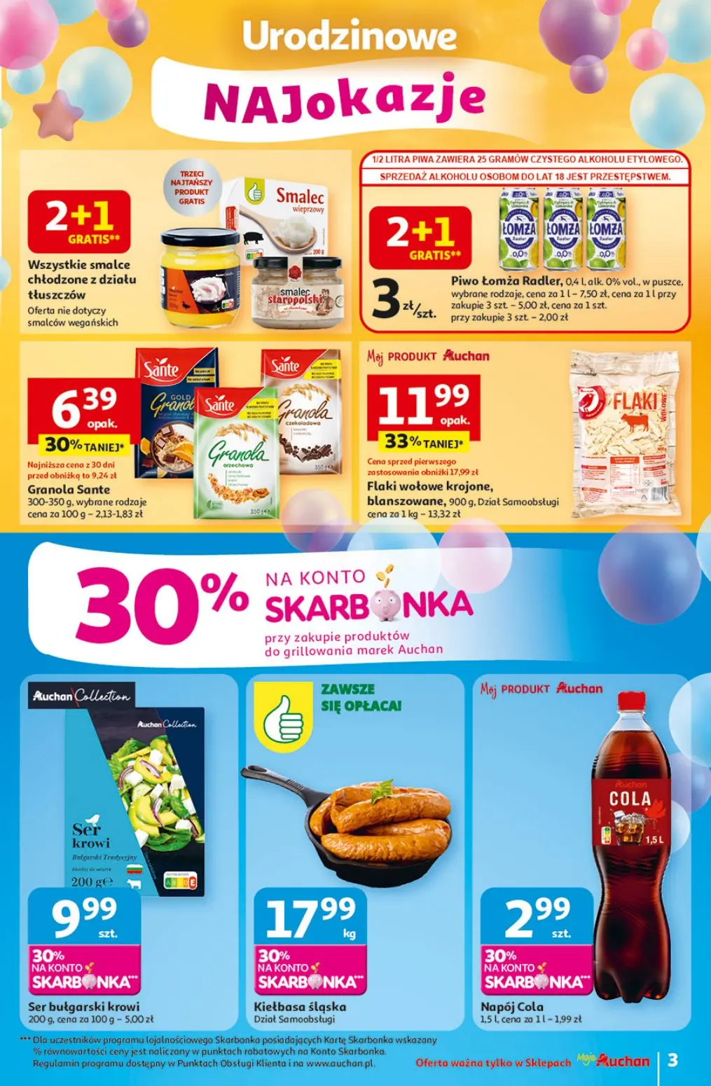 gazetka promocyjna Moje Auchan Pewność niskich cen - Strona 3