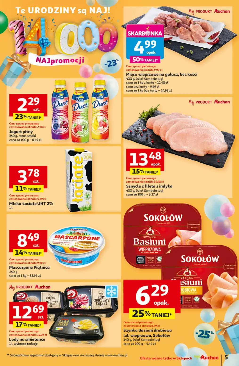 gazetka promocyjna Moje Auchan Pewność niskich cen - Strona 7