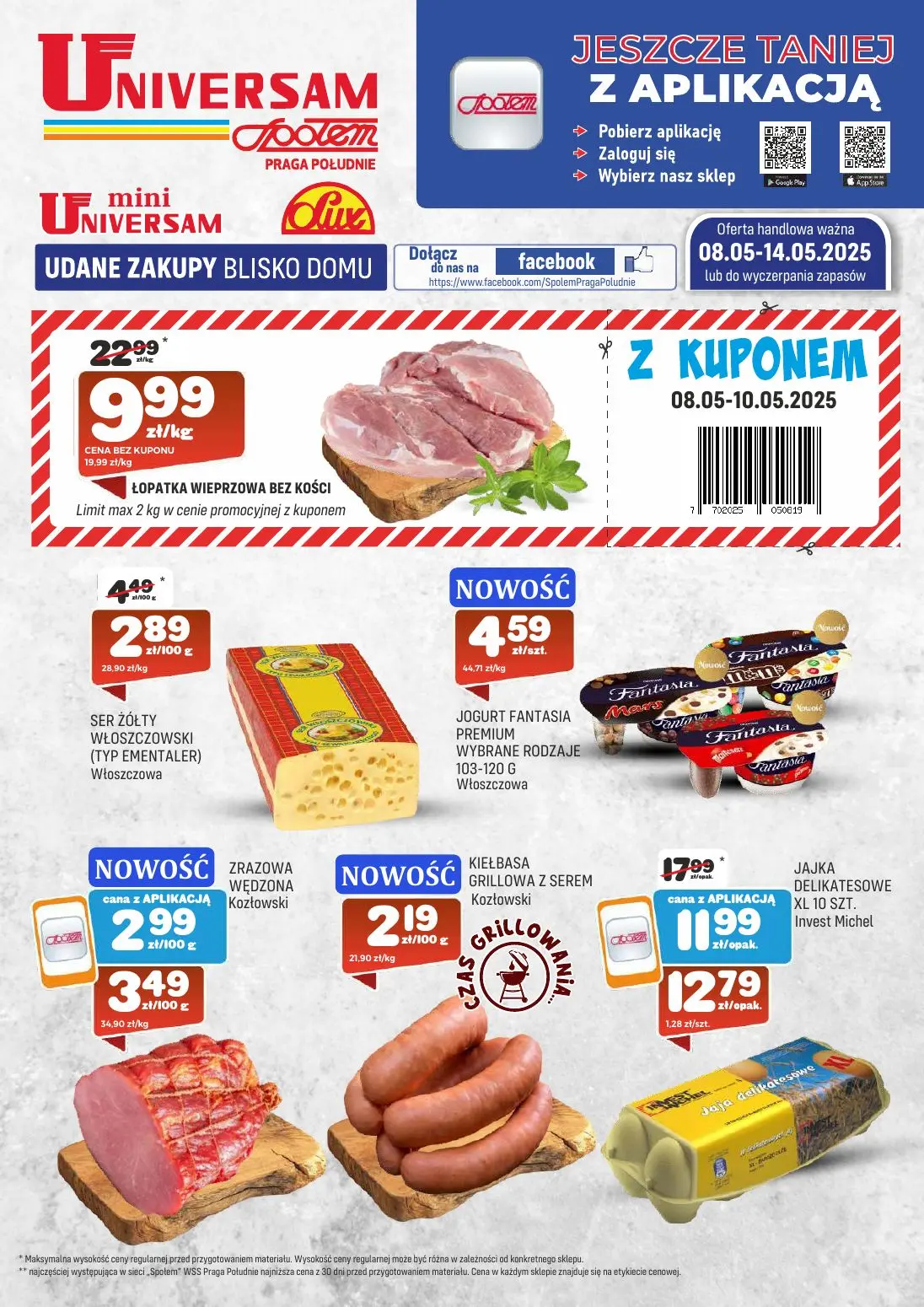 gazetka promocyjna Społem Praga Udane zakupy blisko domu - Strona 1