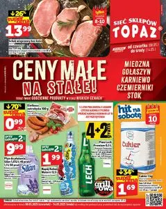 Gazetka promocyjna Topaz, ważna od 2025-05-08 do 2025-05-14.