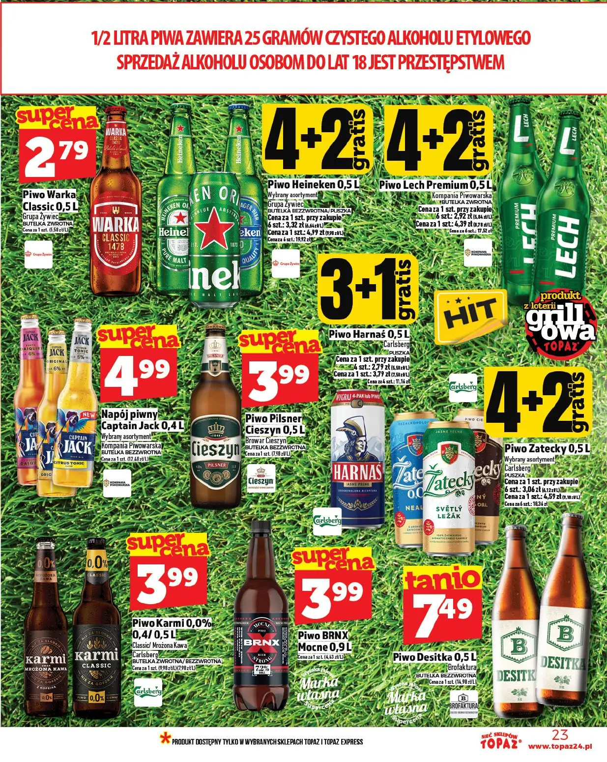 gazetka promocyjna Topaz Ceny małe - Strona 23