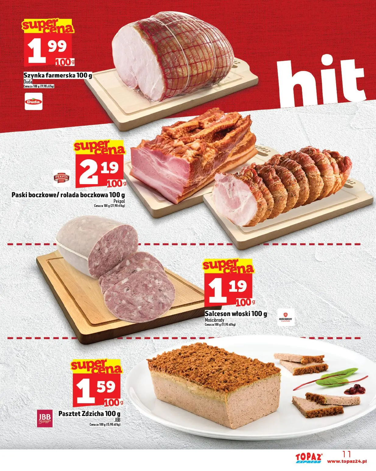 gazetka promocyjna Topaz Express - Strona 11