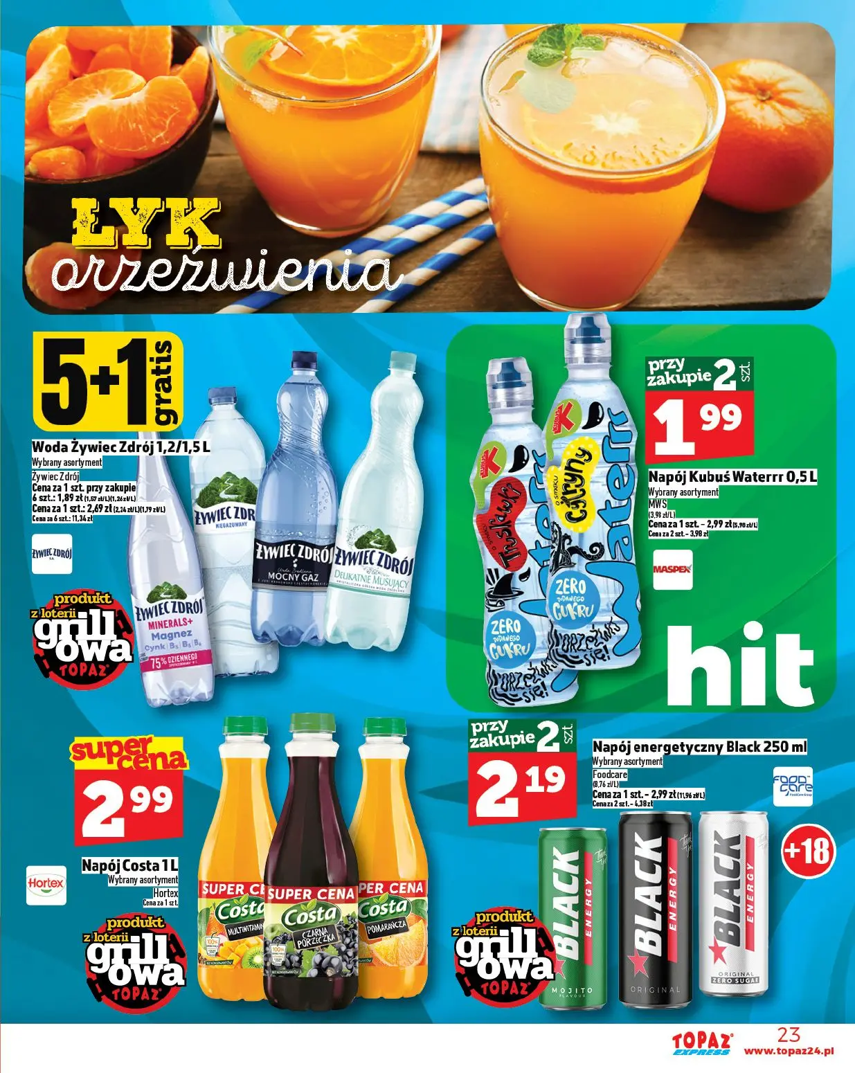 gazetka promocyjna Topaz Express - Strona 23