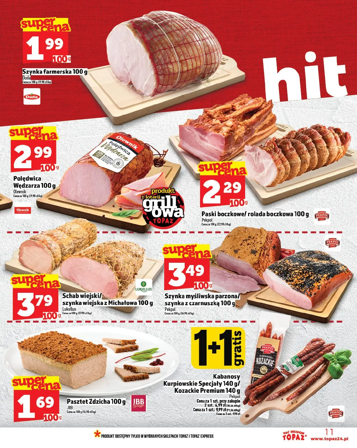 gazetka promocyjna Topaz Warszawa - Strona 11