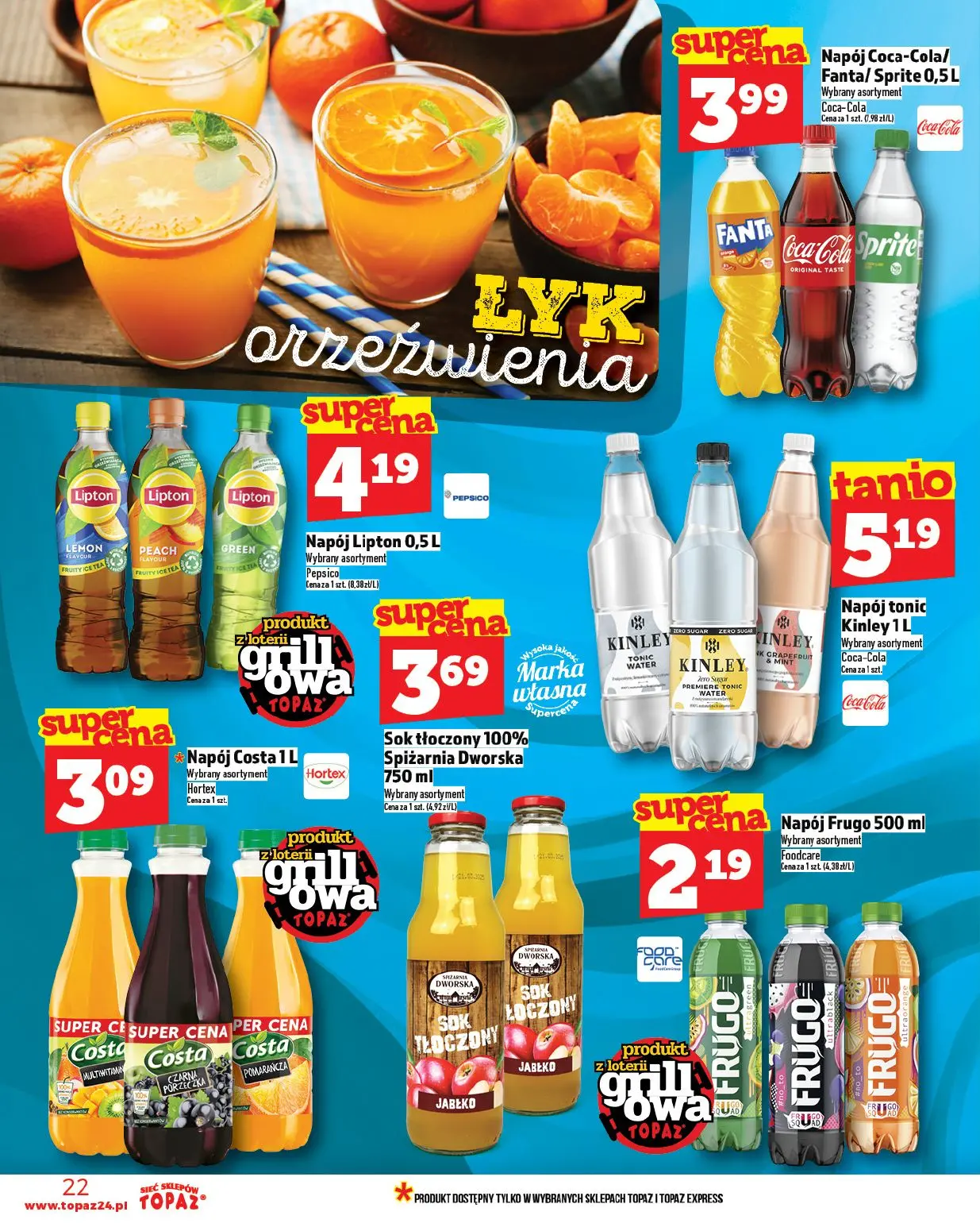 gazetka promocyjna Topaz Warszawa - Strona 22