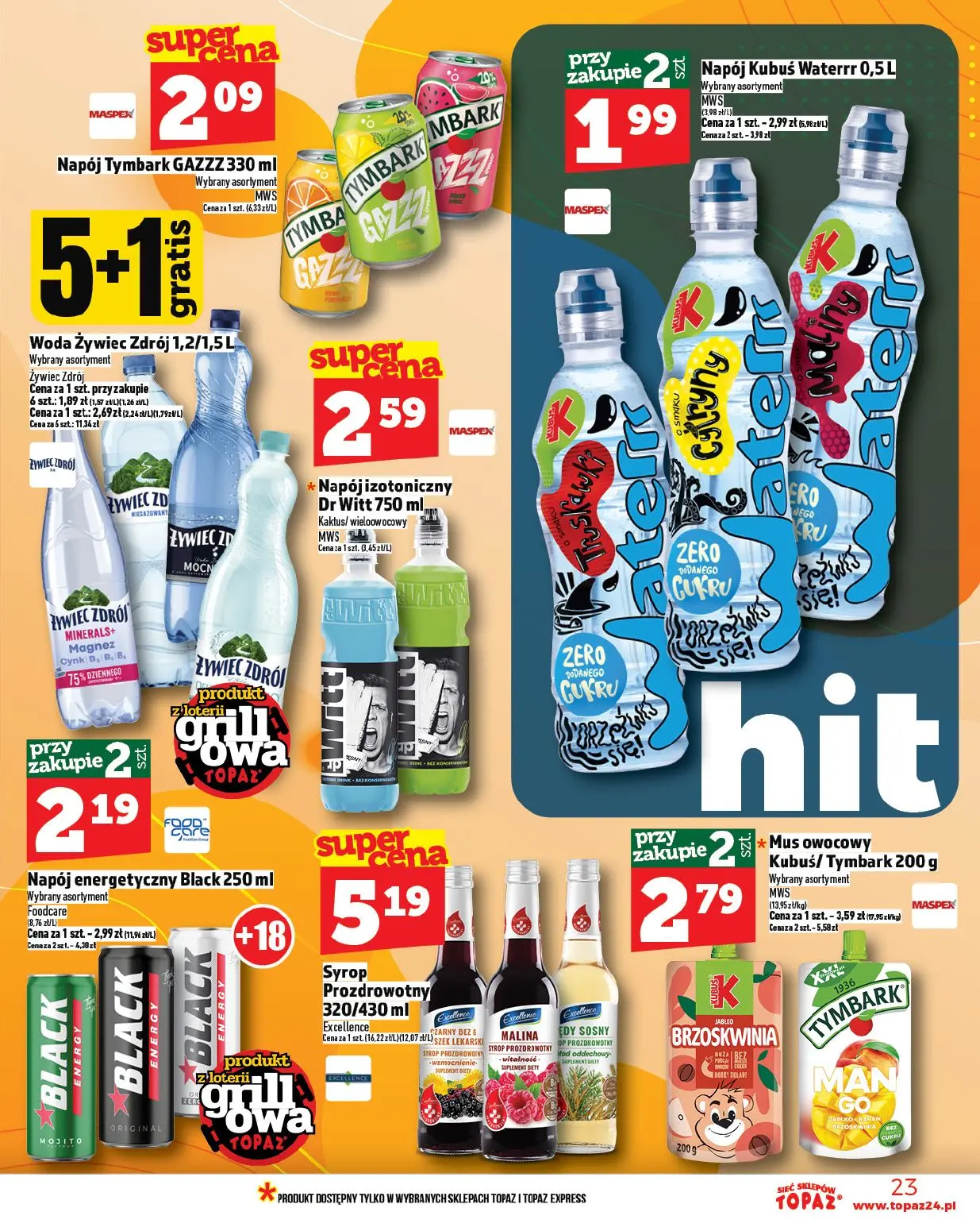 gazetka promocyjna Topaz Warszawa - Strona 23