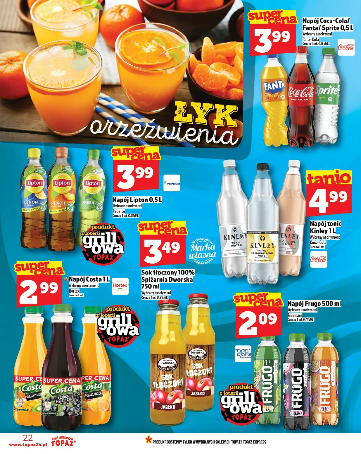 gazetka promocyjna Topaz Ogólna - Strona 22