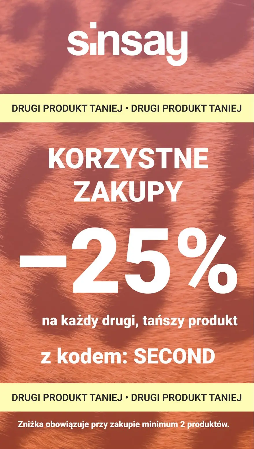 gazetka promocyjna Sinsay Korzystne zakupy! - Strona 1