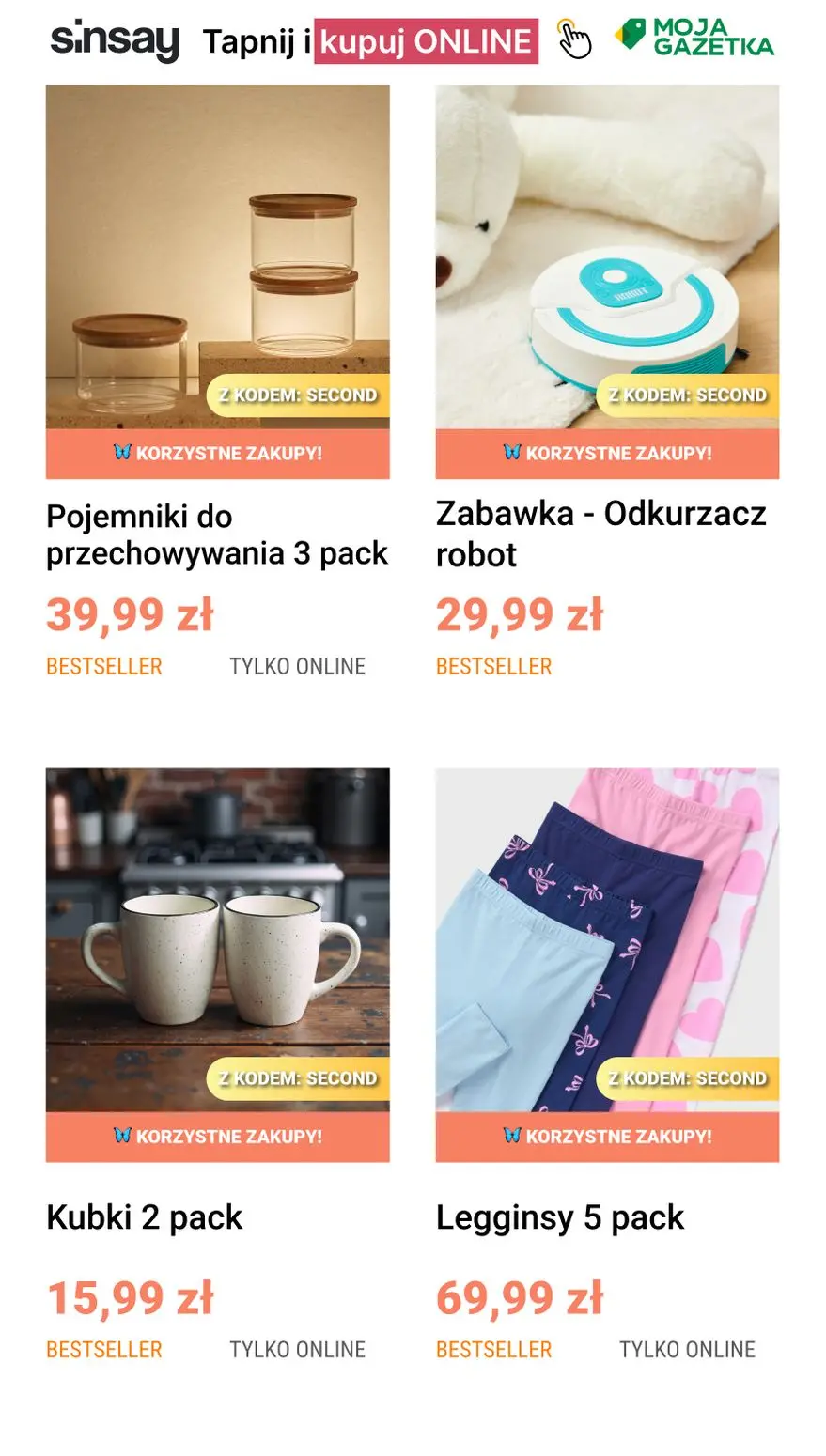 gazetka promocyjna Sinsay Korzystne zakupy! - Strona 3