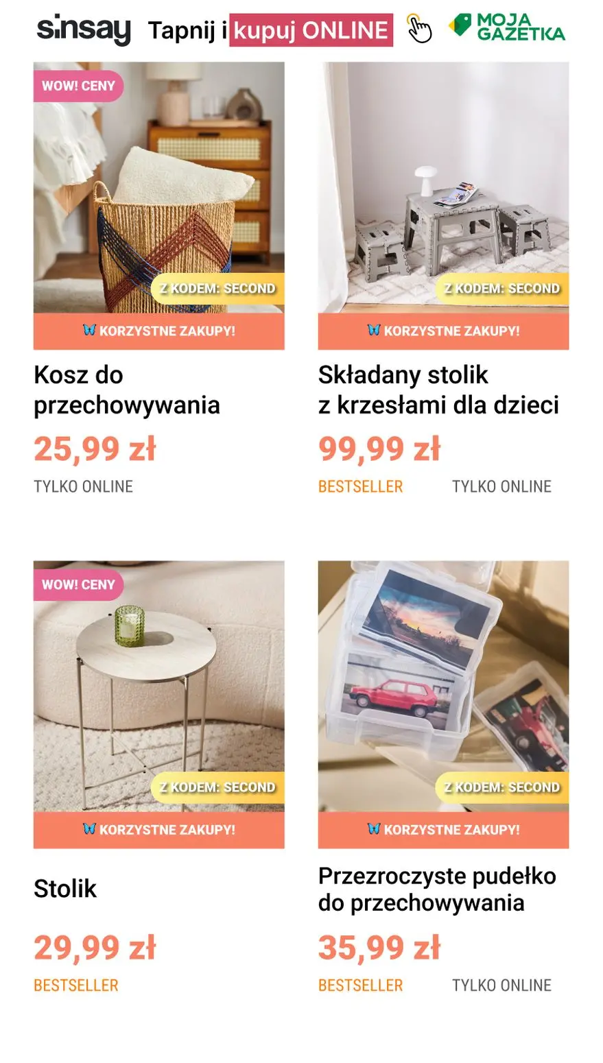 gazetka promocyjna Sinsay Korzystne zakupy! - Strona 4