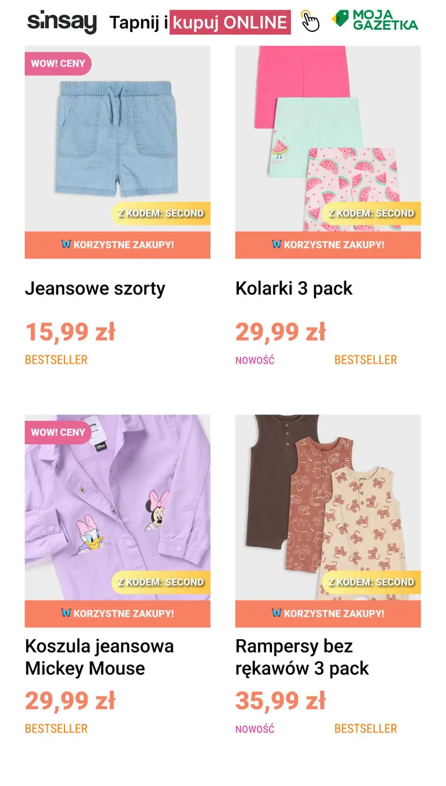gazetka promocyjna Sinsay Korzystne zakupy! - Strona 5