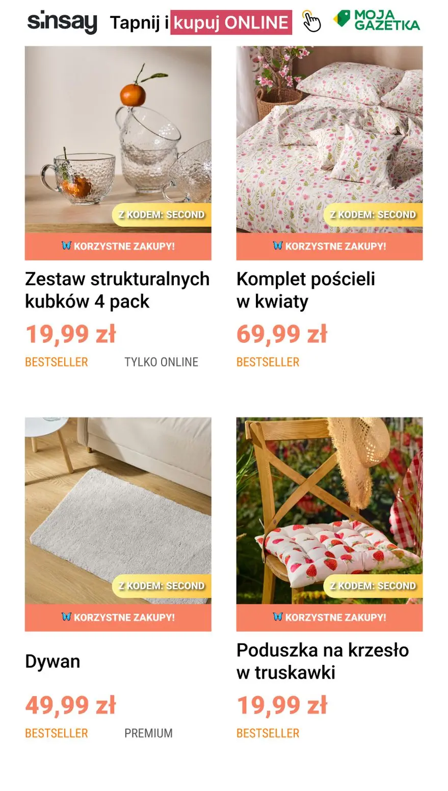 gazetka promocyjna Sinsay Korzystne zakupy! - Strona 7