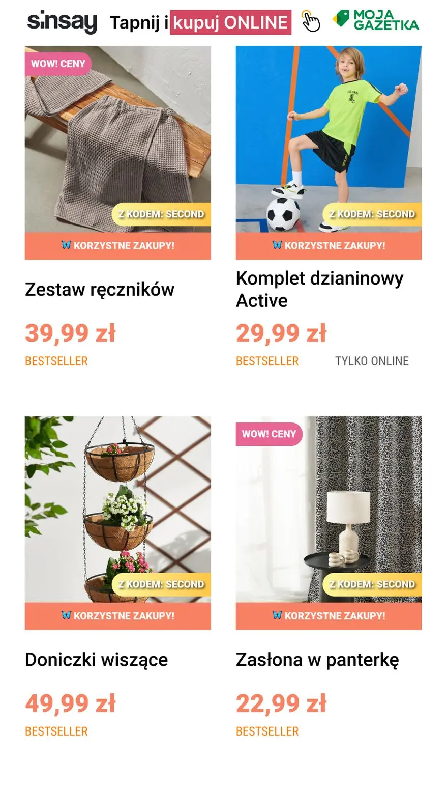 gazetka promocyjna Sinsay Korzystne zakupy! - Strona 10