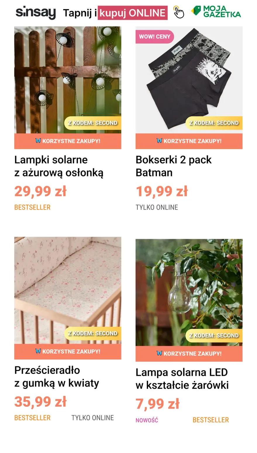 gazetka promocyjna Sinsay Korzystne zakupy! - Strona 11