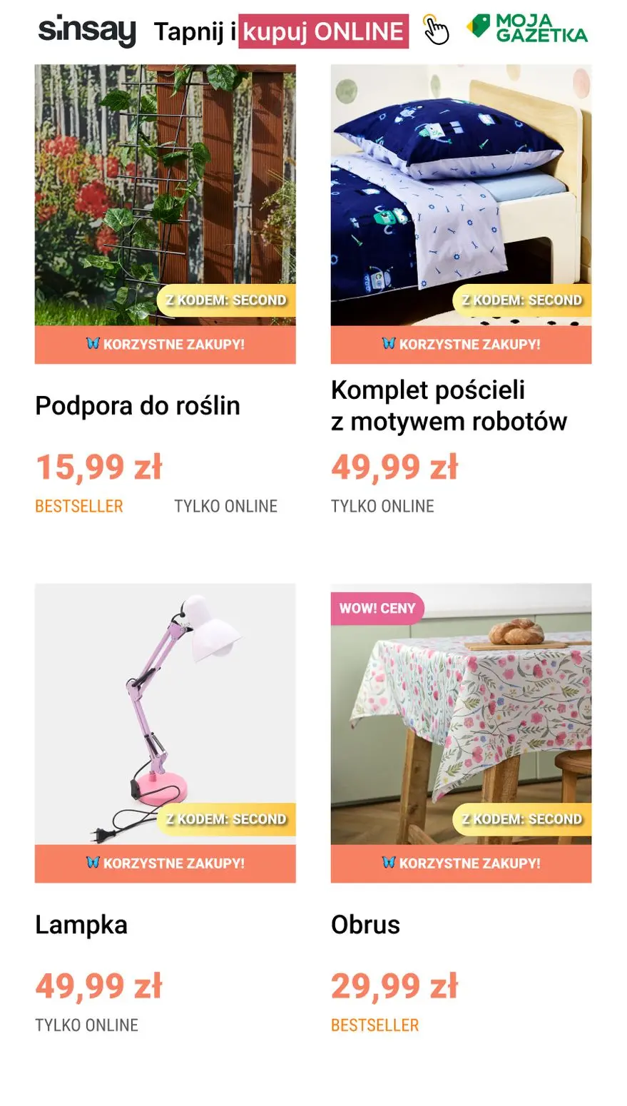 gazetka promocyjna Sinsay Korzystne zakupy! - Strona 13