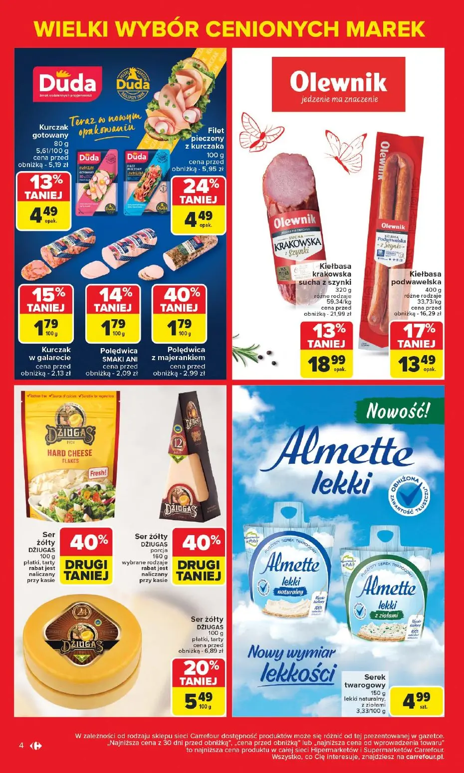 gazetka promocyjna Carrefour Market Znane marki, okazyjne ceny - Strona 4