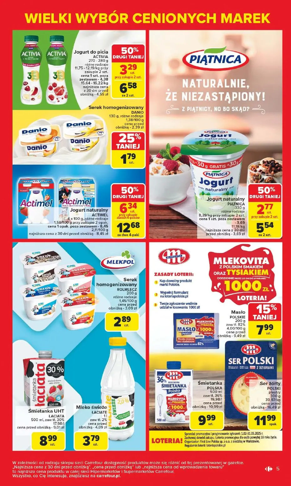 gazetka promocyjna Carrefour Market Znane marki, okazyjne ceny - Strona 5