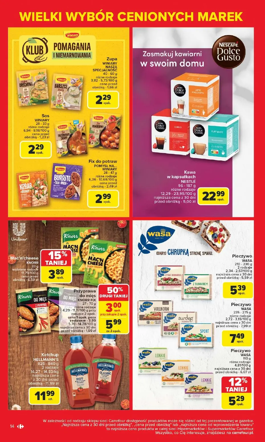 gazetka promocyjna Carrefour Market Znane marki, okazyjne ceny - Strona 14