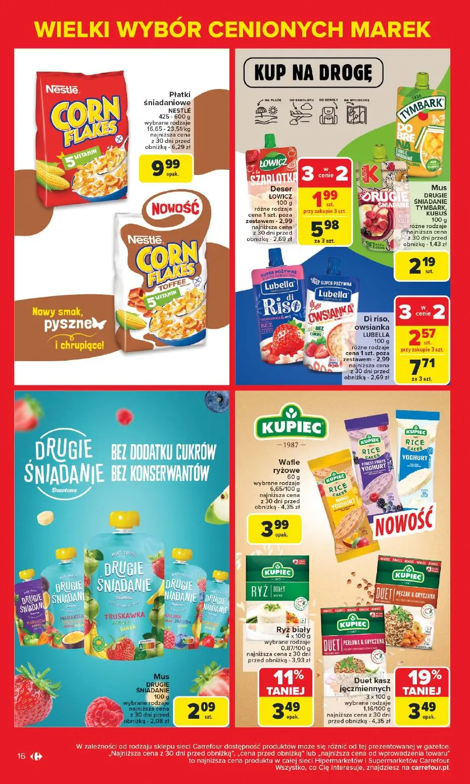 gazetka promocyjna Carrefour Market Znane marki, okazyjne ceny - Strona 16