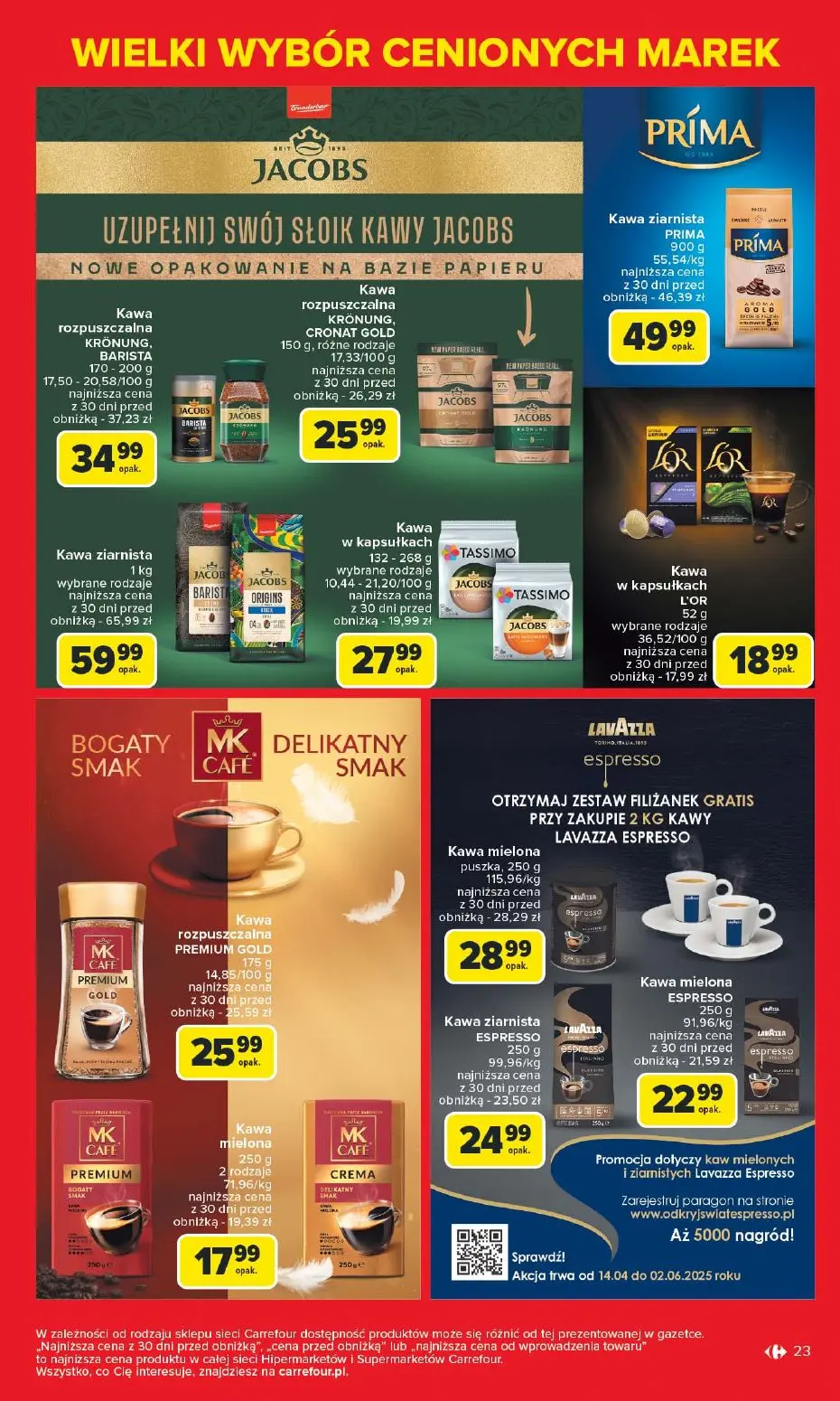 gazetka promocyjna Carrefour Market Znane marki, okazyjne ceny - Strona 23