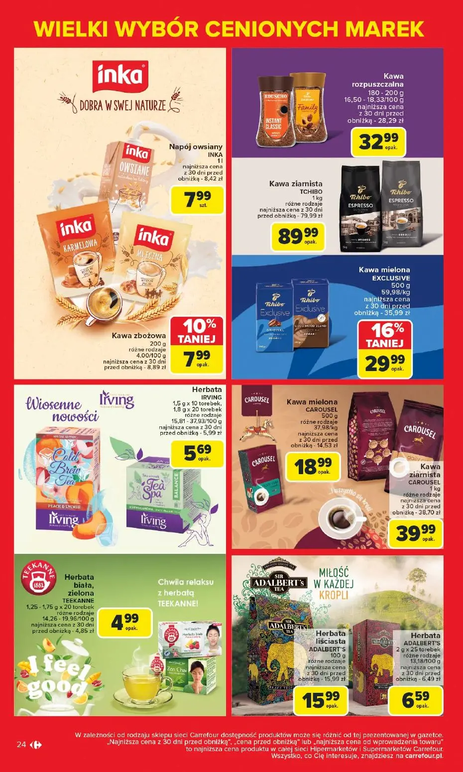 gazetka promocyjna Carrefour Market Znane marki, okazyjne ceny - Strona 24