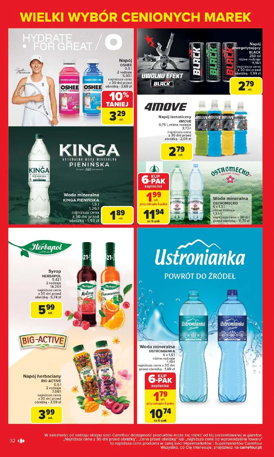 gazetka promocyjna Carrefour Market Znane marki, okazyjne ceny - Strona 32
