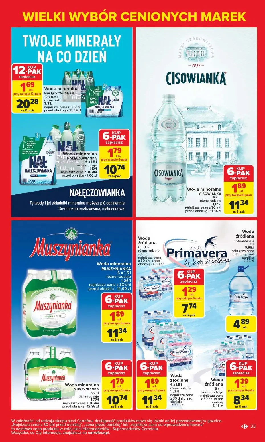gazetka promocyjna Carrefour Market Znane marki, okazyjne ceny - Strona 33