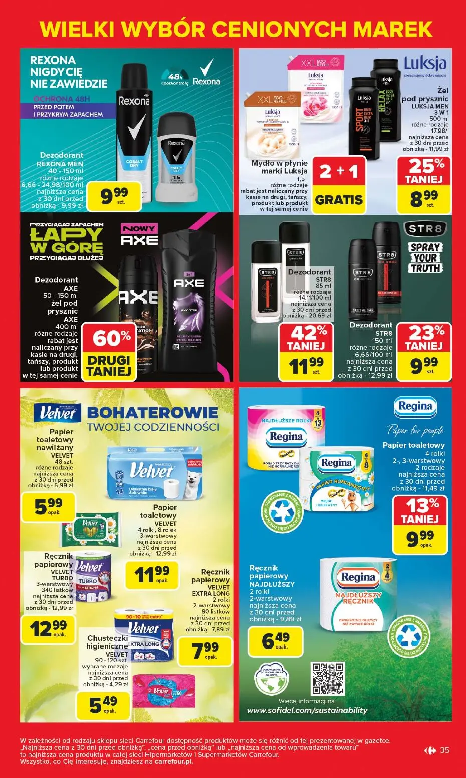 gazetka promocyjna Carrefour Market Znane marki, okazyjne ceny - Strona 35