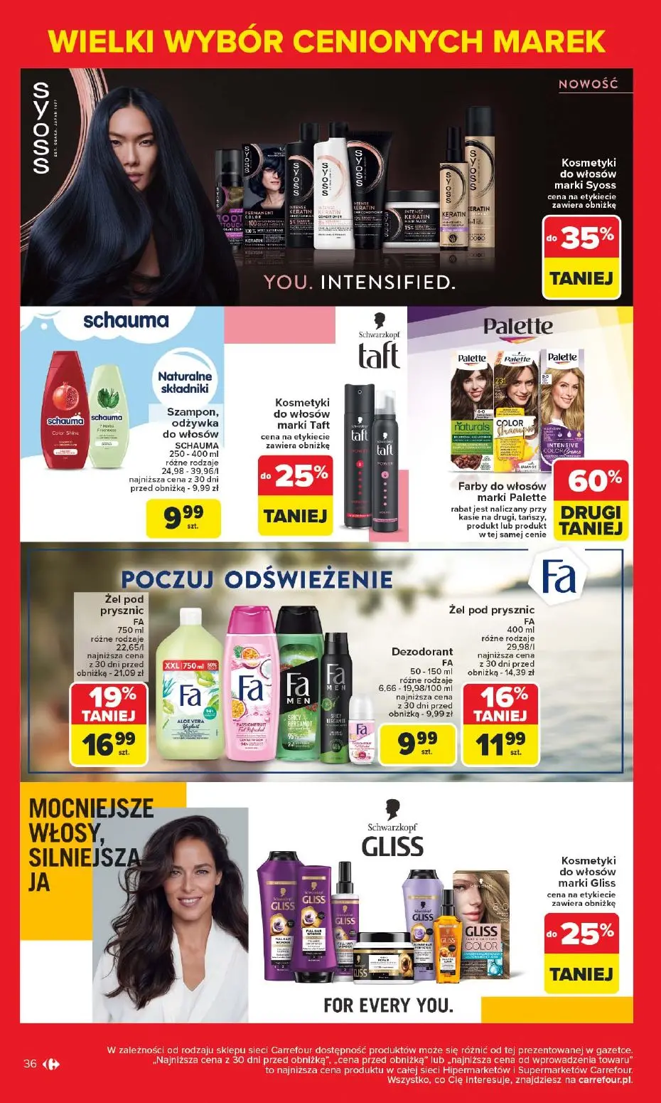 gazetka promocyjna Carrefour Market Znane marki, okazyjne ceny - Strona 36