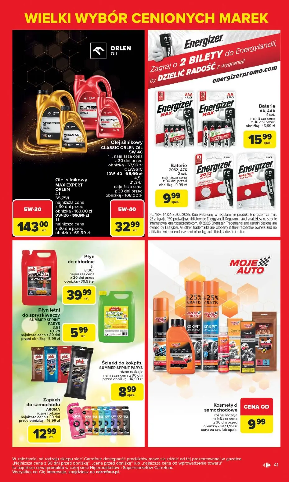 gazetka promocyjna Carrefour Market Znane marki, okazyjne ceny - Strona 41