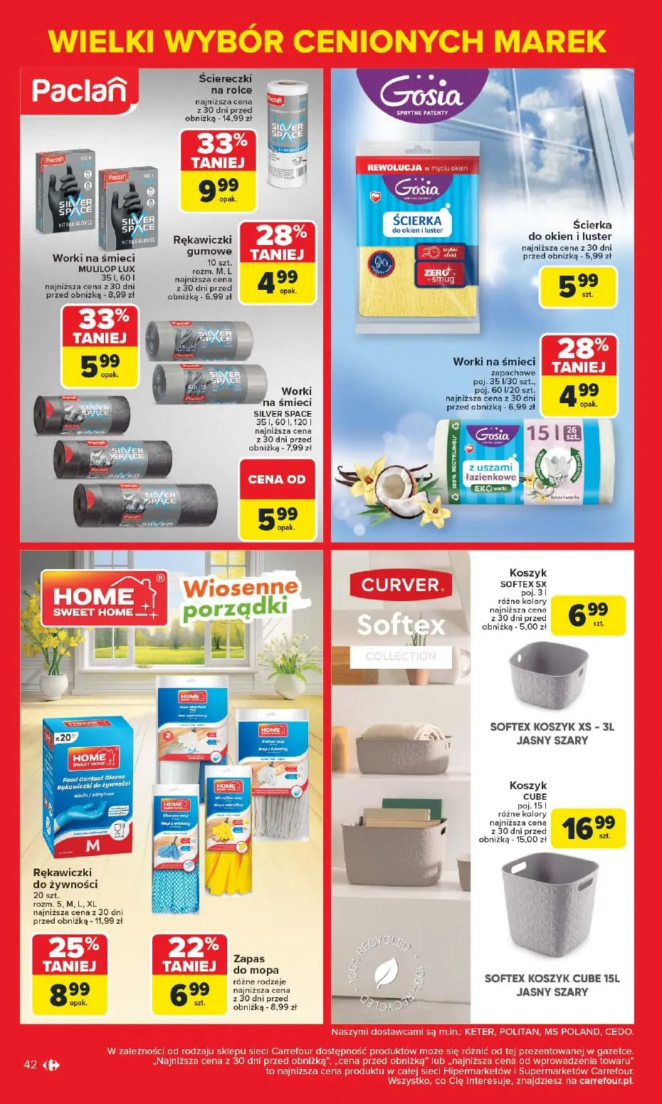 gazetka promocyjna Carrefour Market Znane marki, okazyjne ceny - Strona 42