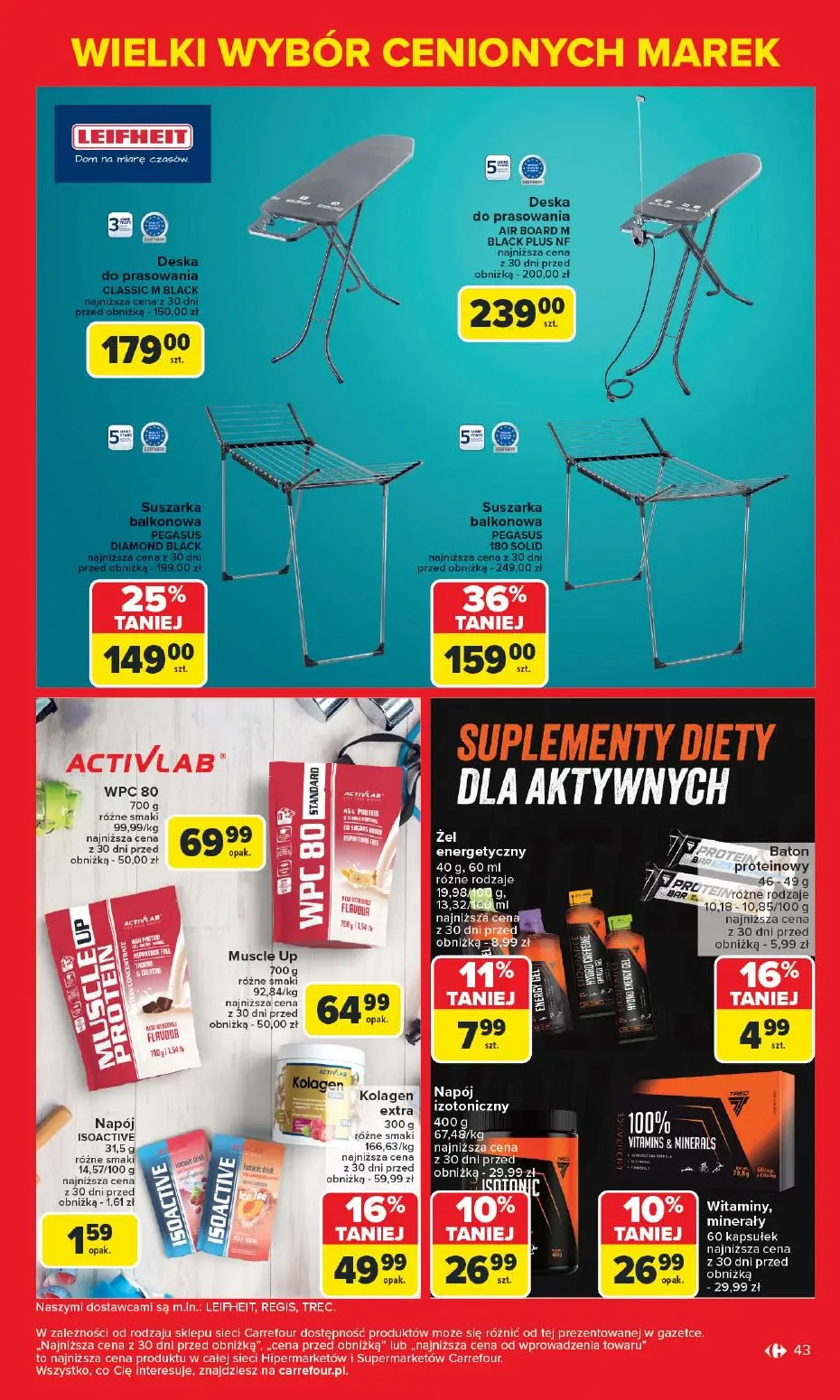 gazetka promocyjna Carrefour Market Znane marki, okazyjne ceny - Strona 43